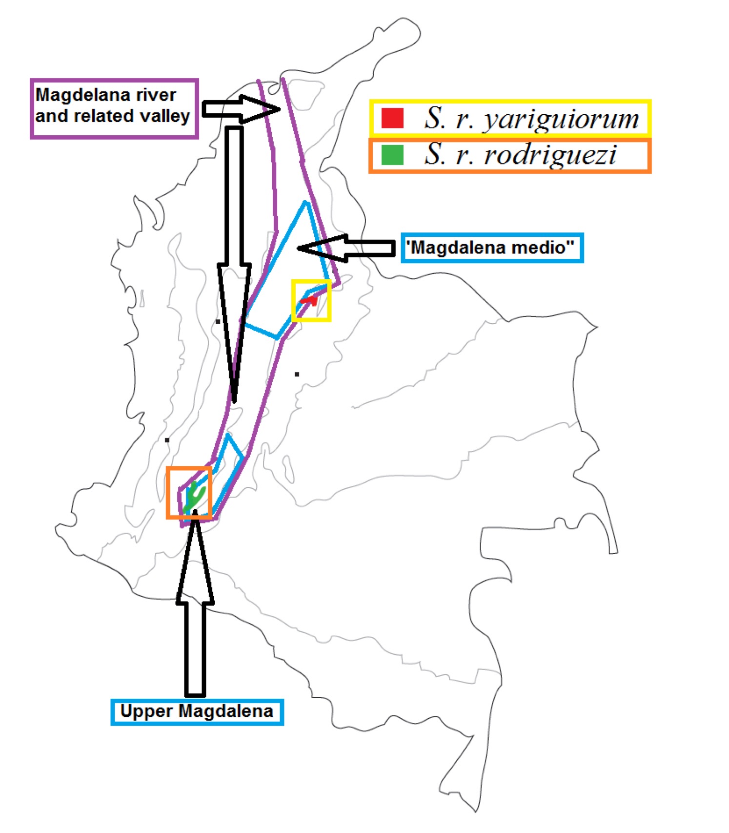 Fig 6 S rodriguezi map final with notes on the English names